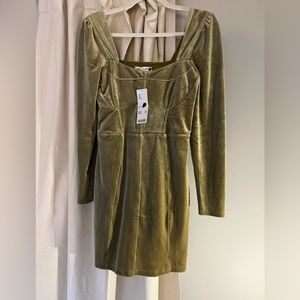 Urban Outfitters Velvet Mini Dress